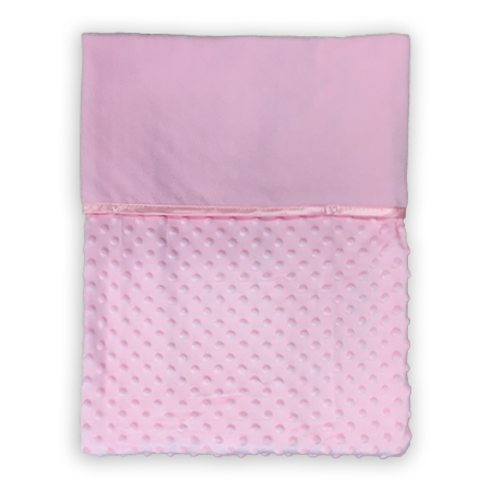 Roze babydekentje met naam ❤️