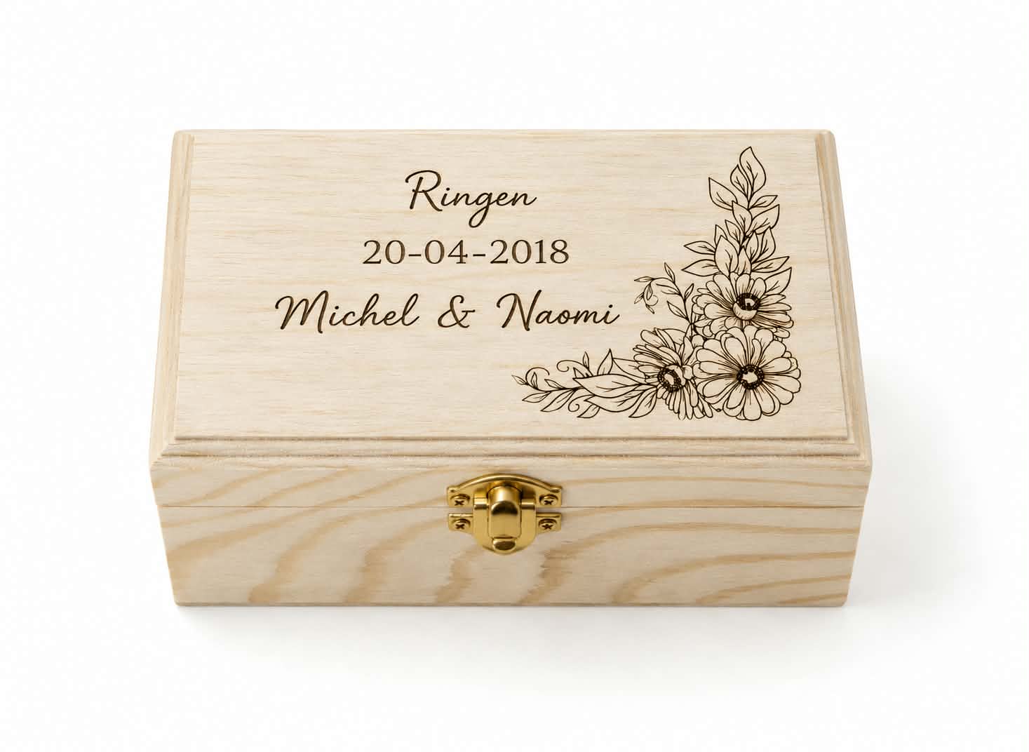 Wedding box + Ringendoosje