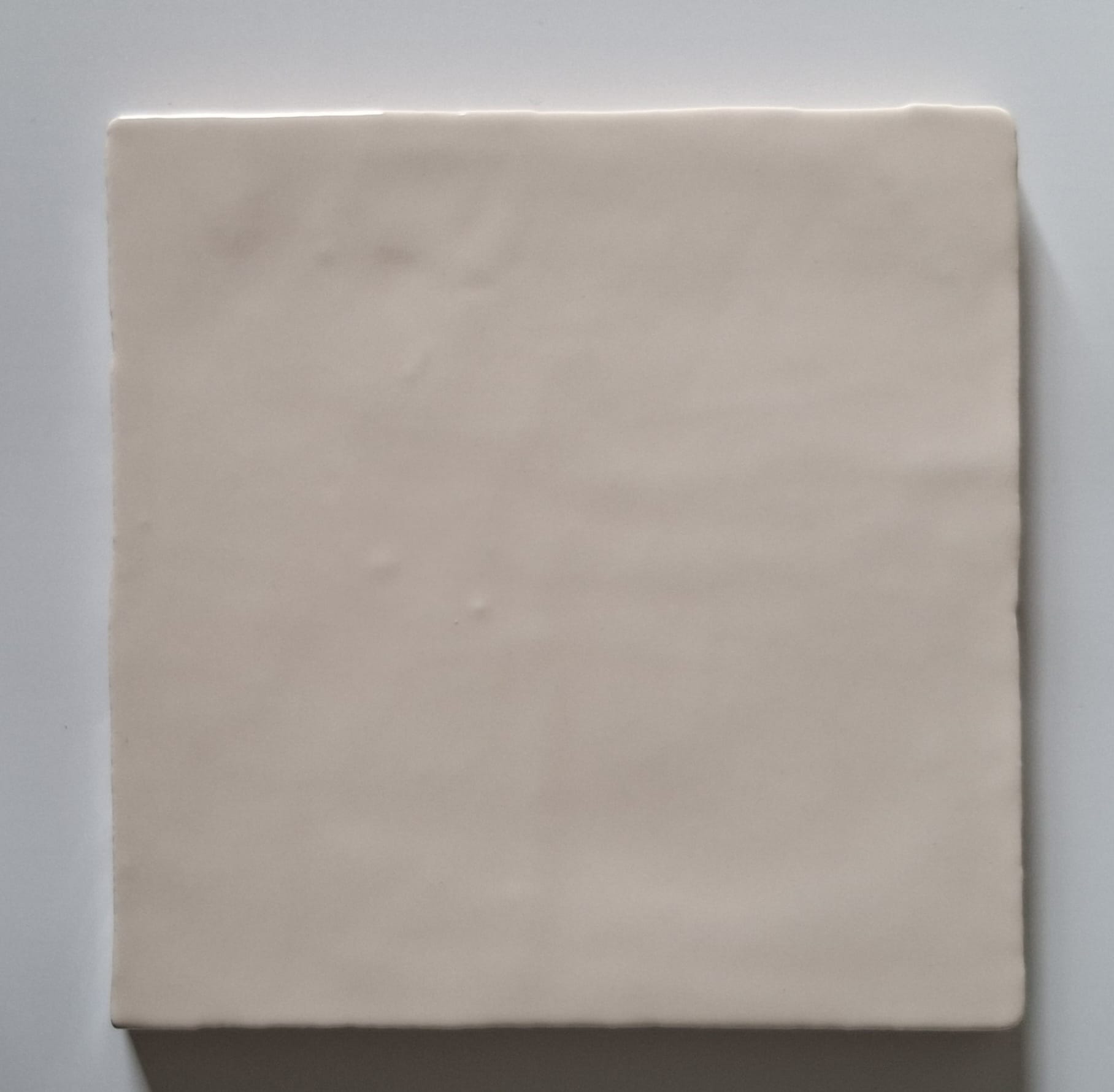 Ontwerp zelf jouw geboortetegeltje - wit (13x13cm)