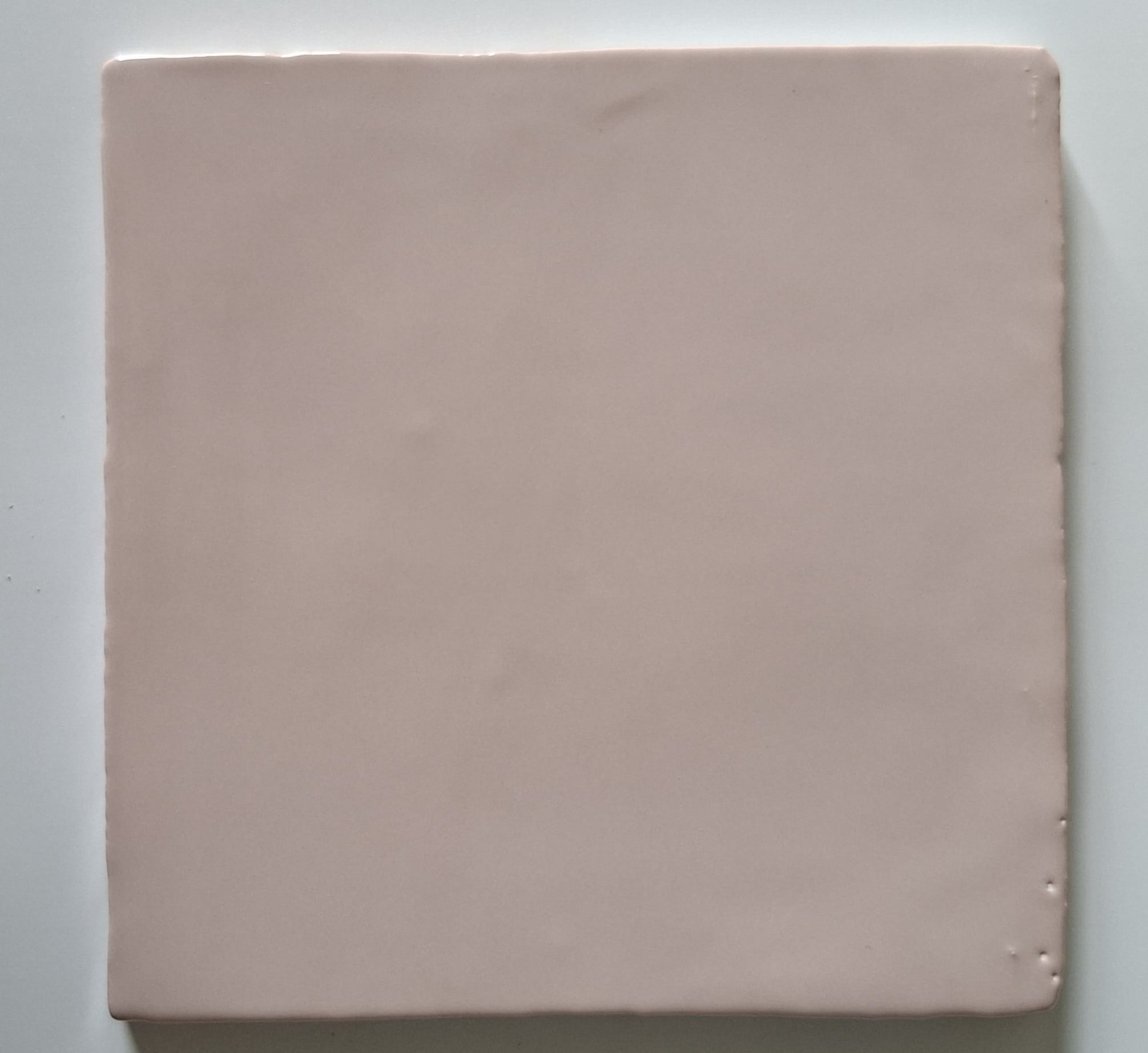 Ontwerp zelf jouw geboortetegeltje - roze (13x13cm)