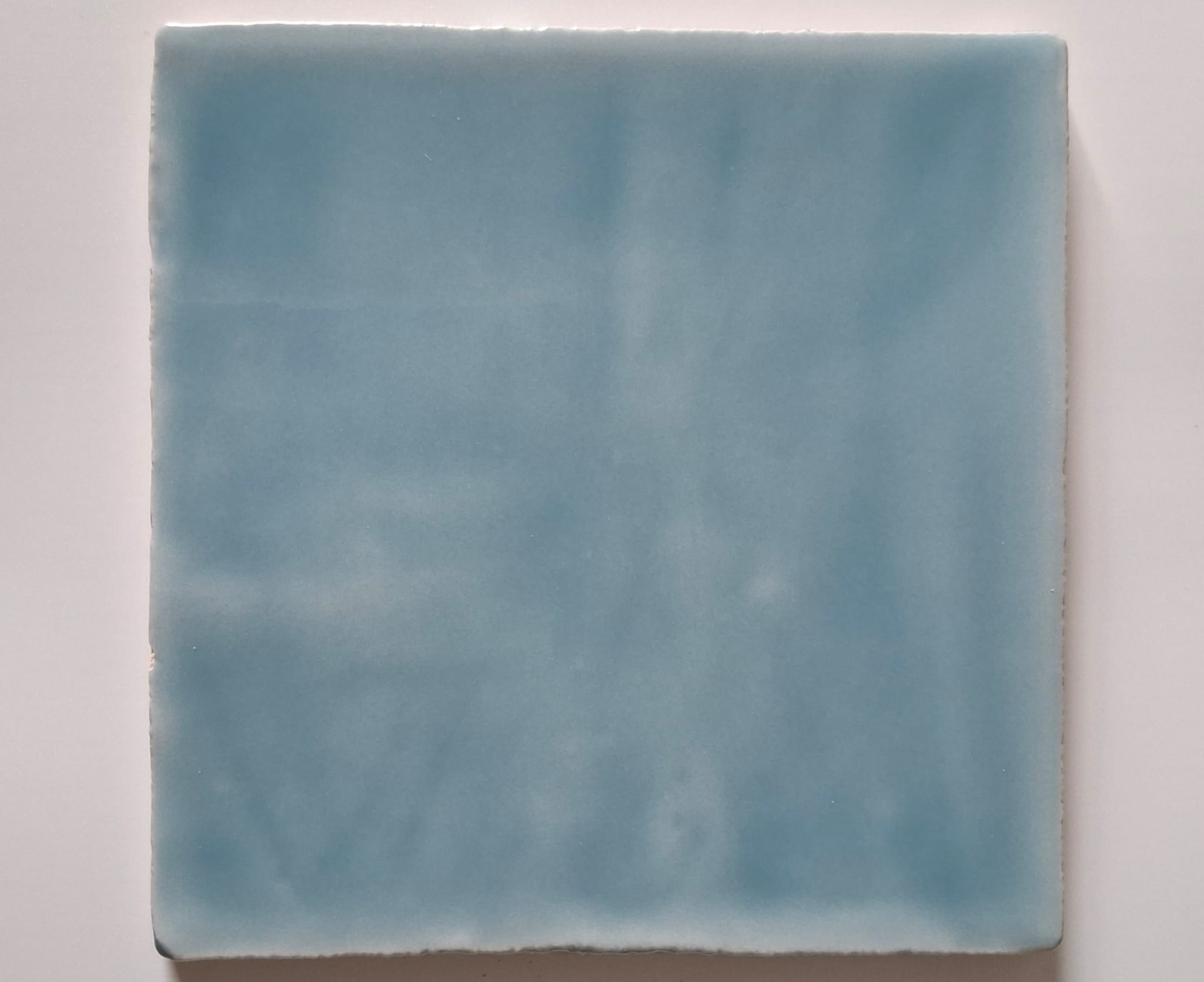 Ontwerp zelf jouw geboortetegeltje - blauw (13x13cm)