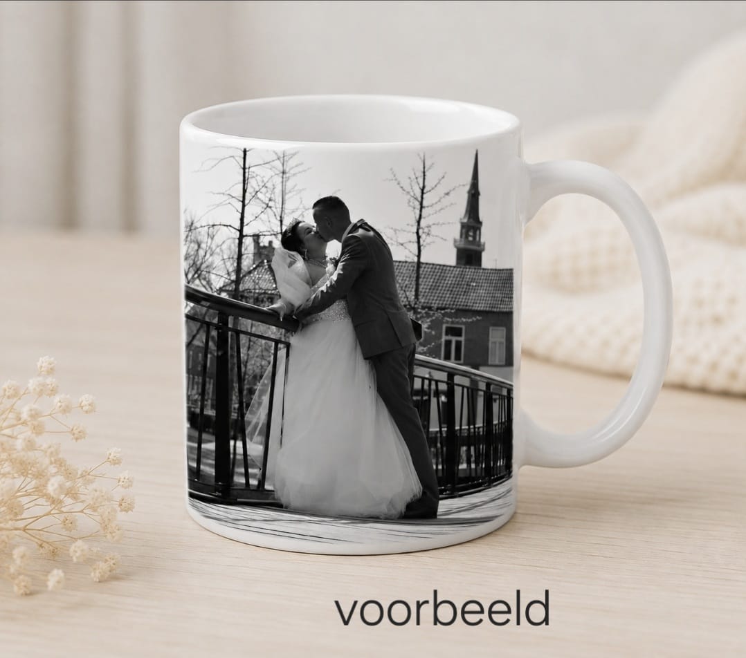 Mok met je eigen foto