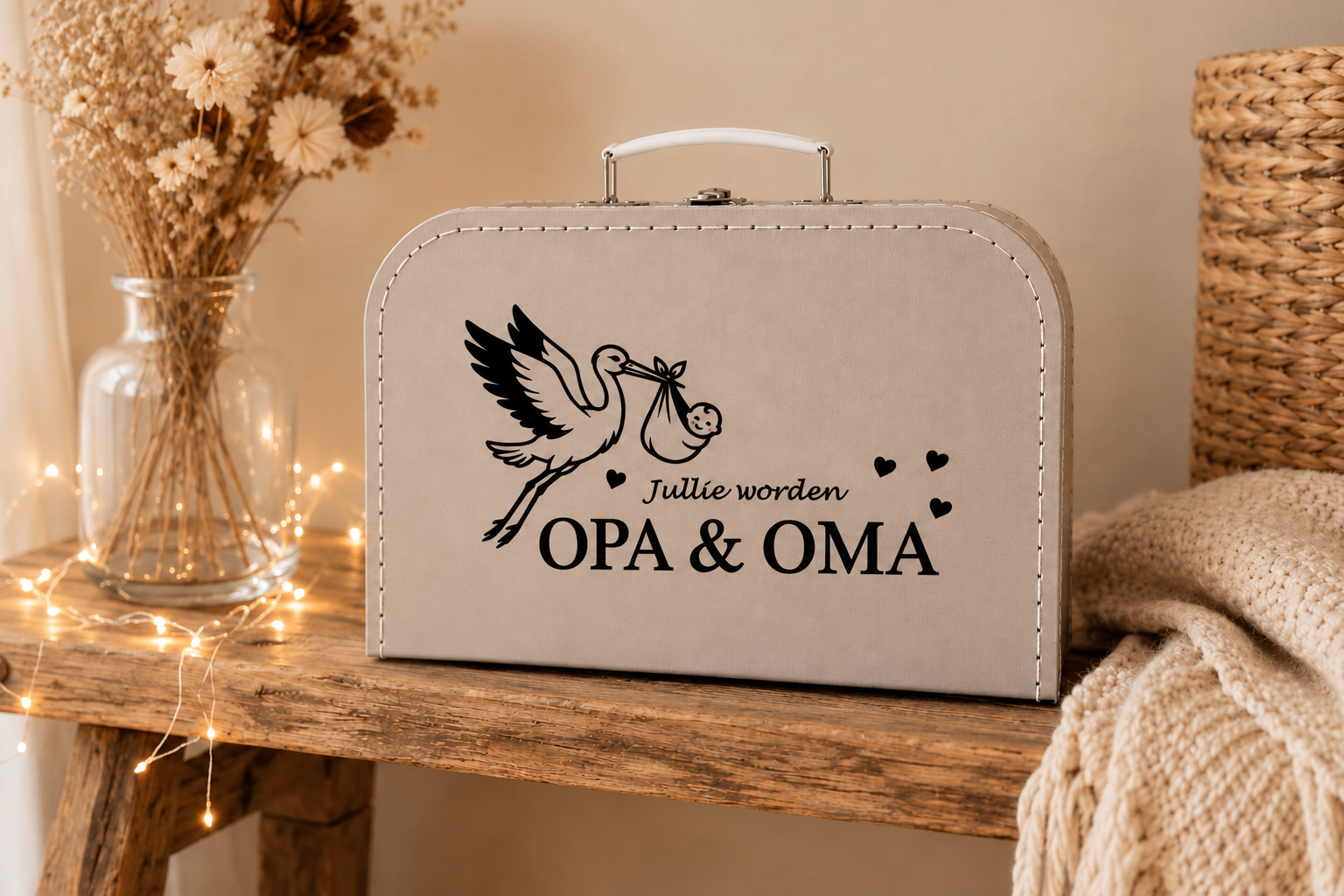 Jullie worden Opa & Oma - Koffer